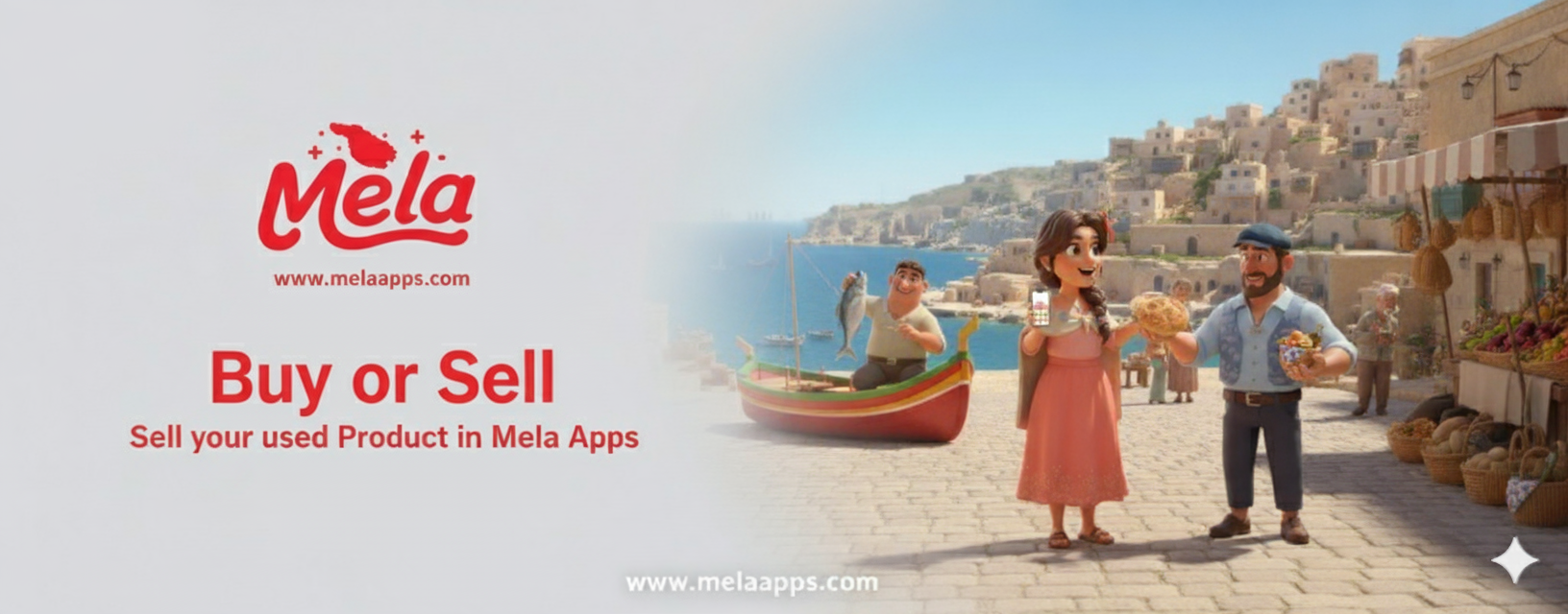 Mela App Marketplace promo
