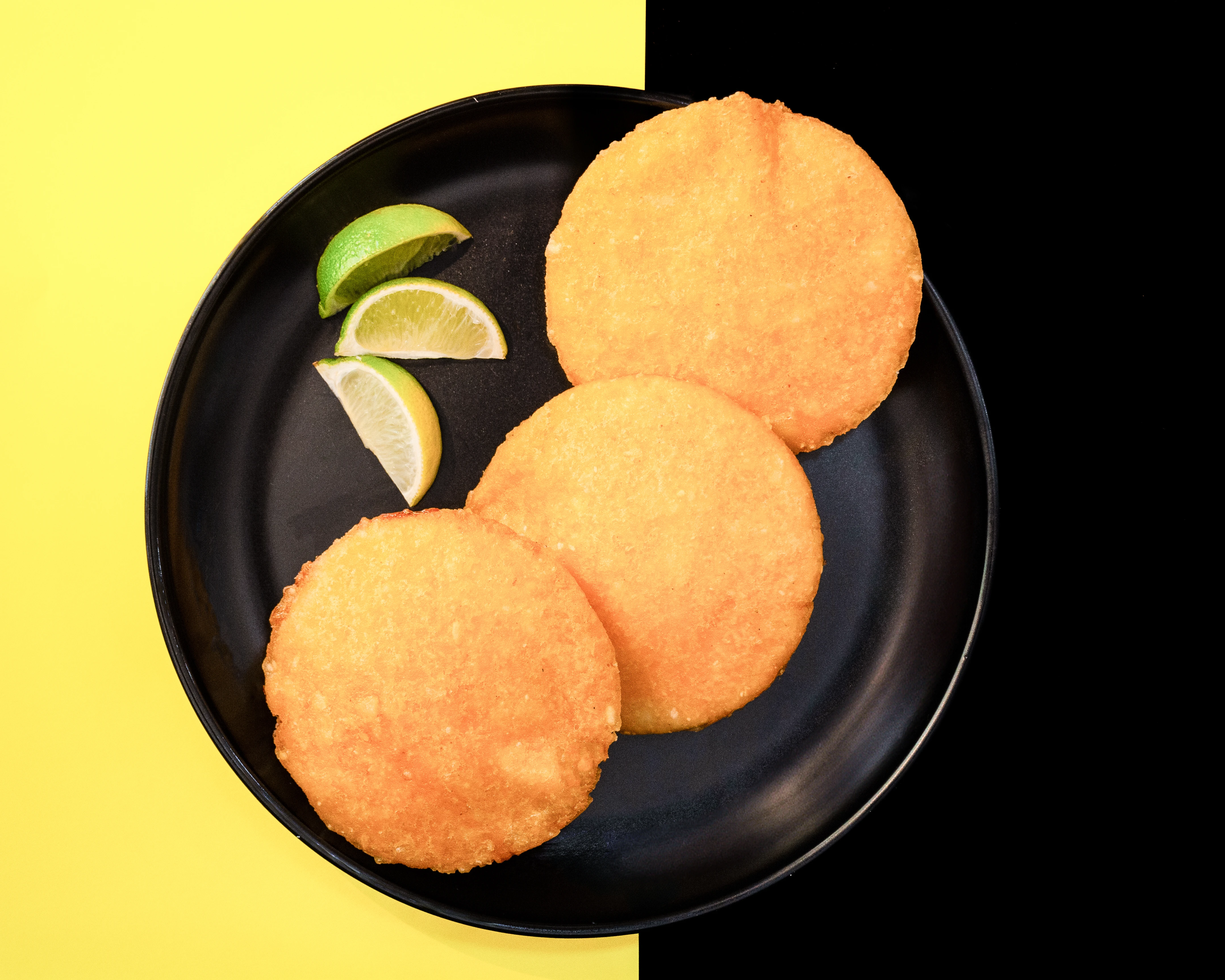 Arepa with egg